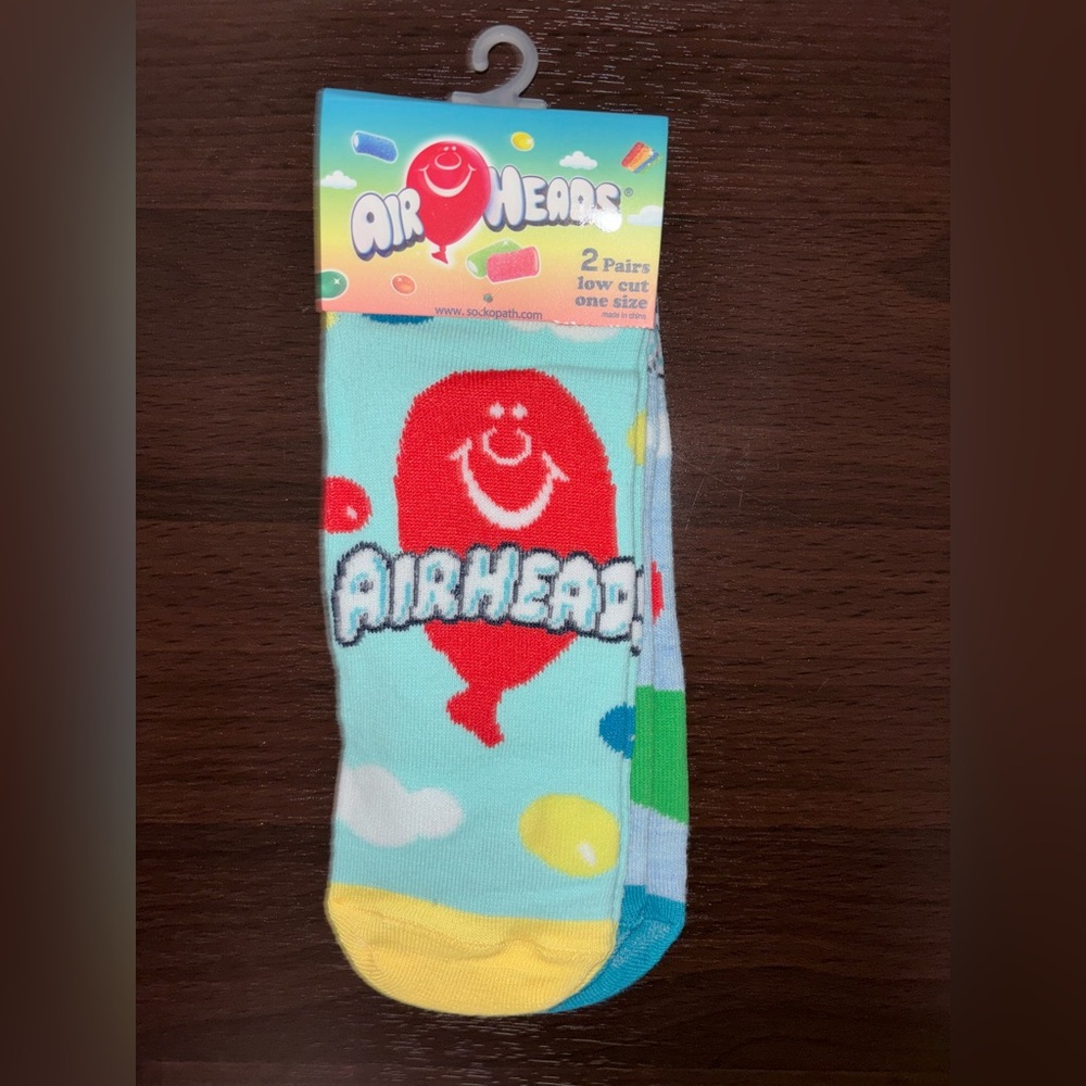 AIRHEADS NOVELTY LOW CUT SOCKS NWT MEN’S SHOE SIZE 8-12